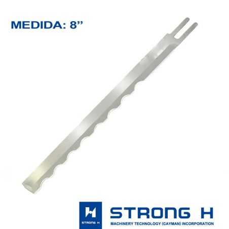 CUCHILLA DE CORTADORA EASTMAN 8" ONDULADA
